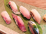 地魚にぎり写真