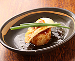 白身魚と大根のステーキ写真
